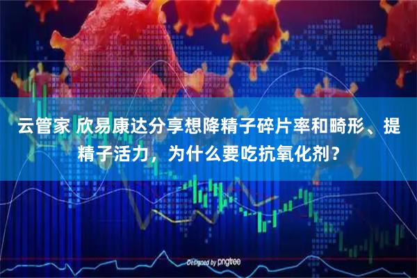 云管家 欣易康达分享想降精子碎片率和畸形、提精子活力，为什么要吃抗氧化剂？